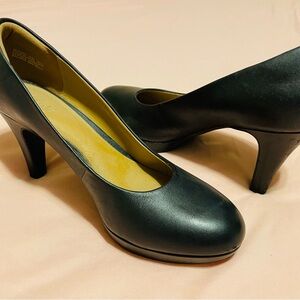 Clarks Classic Black Heels